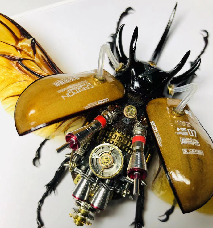 Steampunk Cyborg Mechanical Beetle Insects Bugs Kinetic